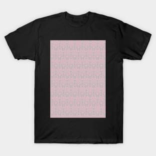 Nouveau Lines (Grey & Pink) T-Shirt